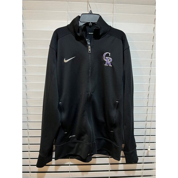 Nike Baseball Colorado Rockies Jacket - Size M‎ - Picture 1 of 3